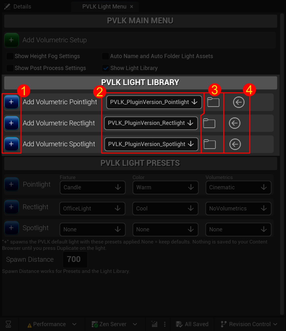 Light Library annotated